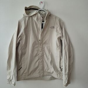 The North Face HyVent  Rain Jacket Tan,size M